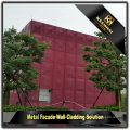 PVDF Coating Designed Perforated Pattern Aluminum Curtain Wall (KH-CW-60)